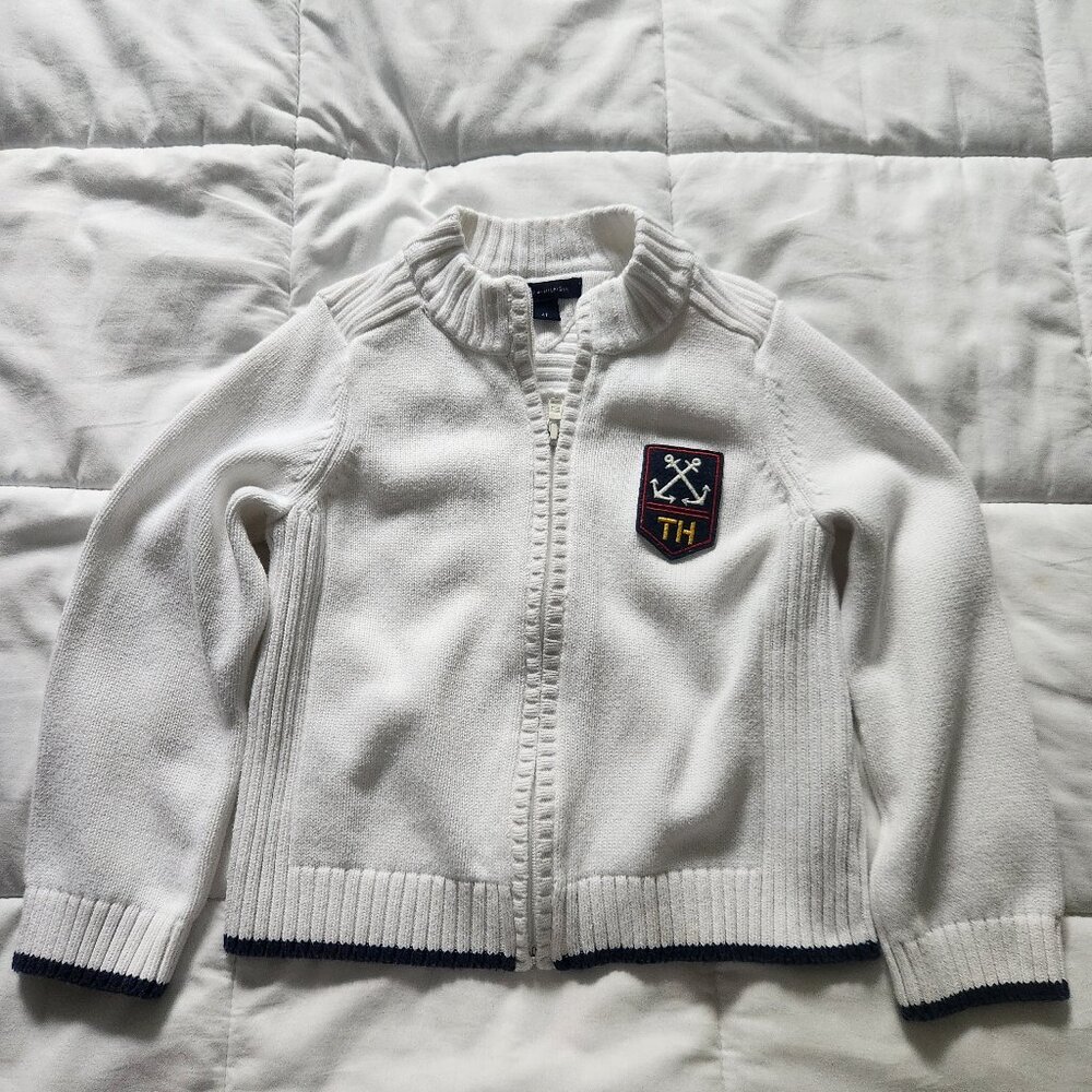 Tommy hilfiger kids zip up sweater